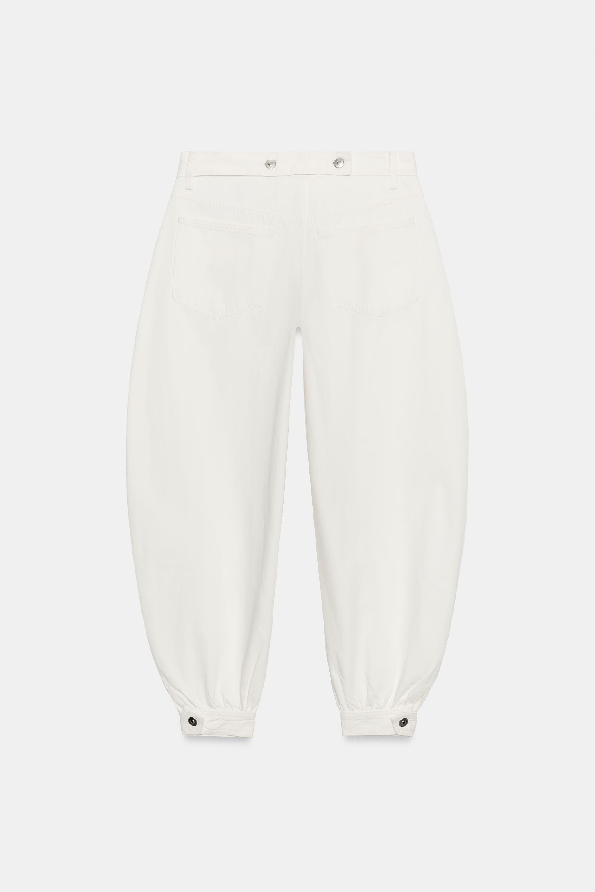 JEAN TRF BALLOON AVEC PATTES TAILLE NORMALE
